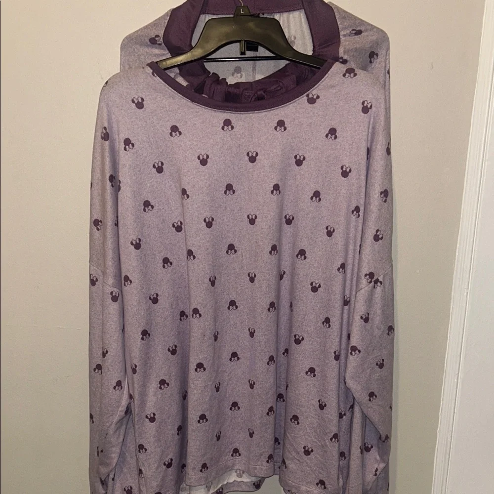 Disney Purple and Maroon Pajama Set - Picture 9 of 12